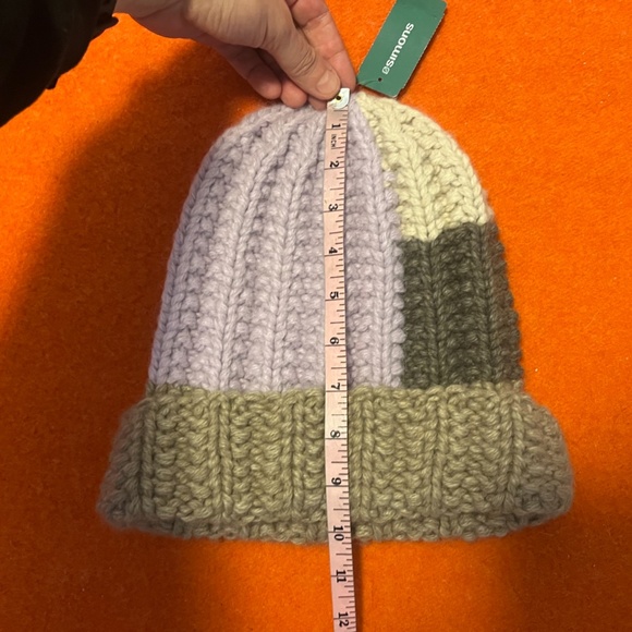 About The Tower rustic soft merino wool blend unisex wide rib tuque NWT - Picture 8 of 9